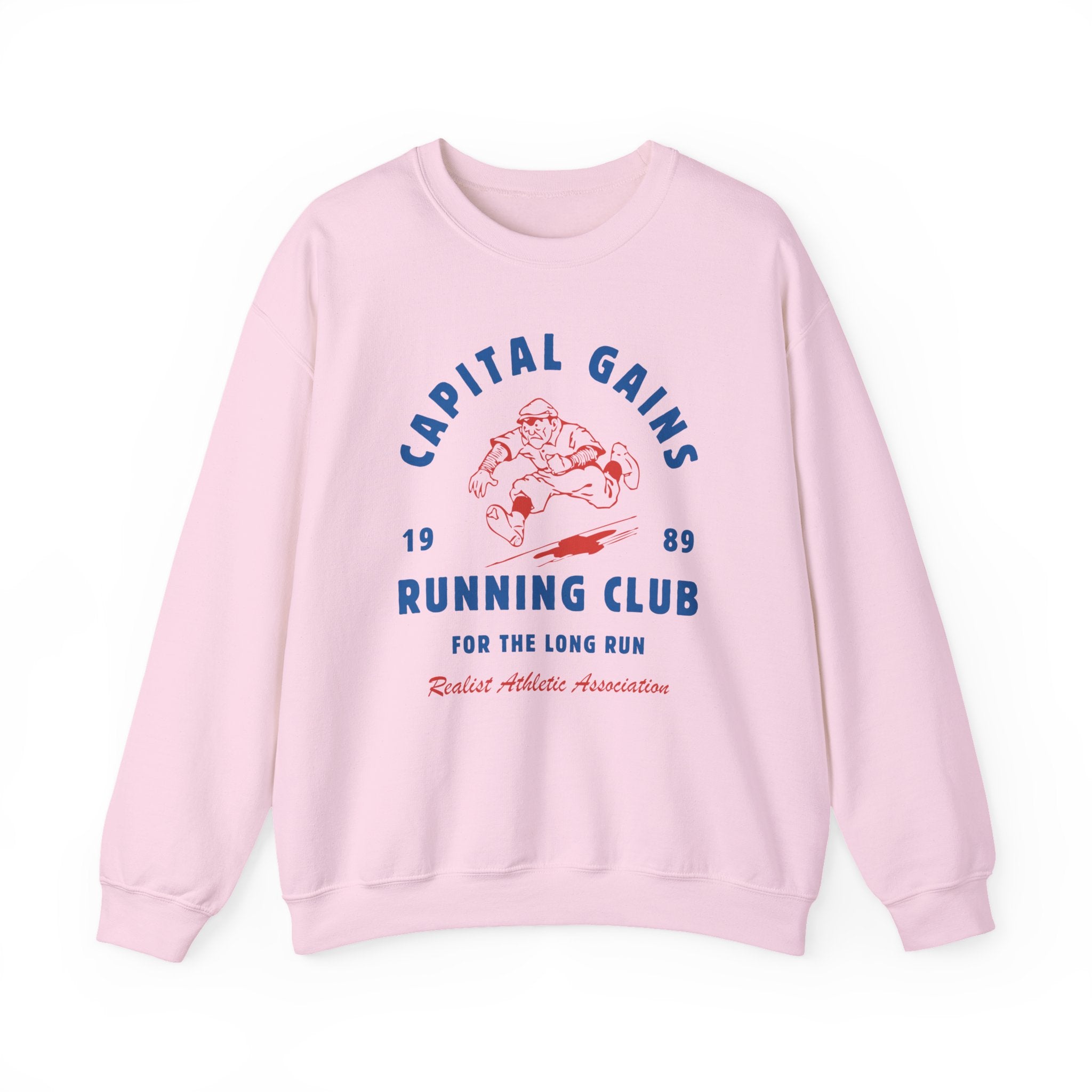 Capital Gains Running Club Sweatshirt — 'For The Long Run' Crewneck