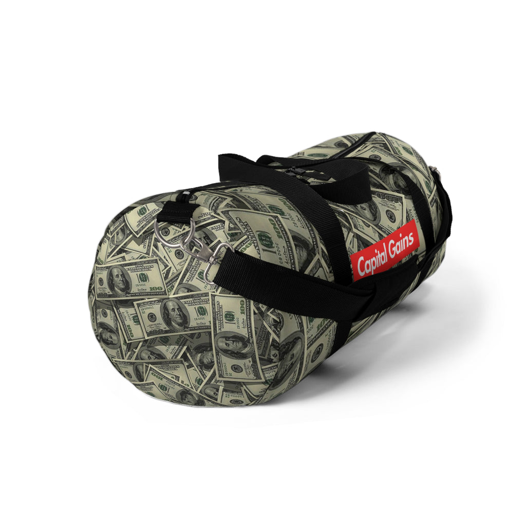 Money Print Duffel Bag – "Capital Gains" Travel & Gym Bag