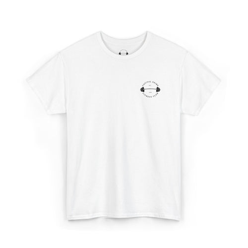 Capital Gains Barbell Club - Embroidered T Shirt