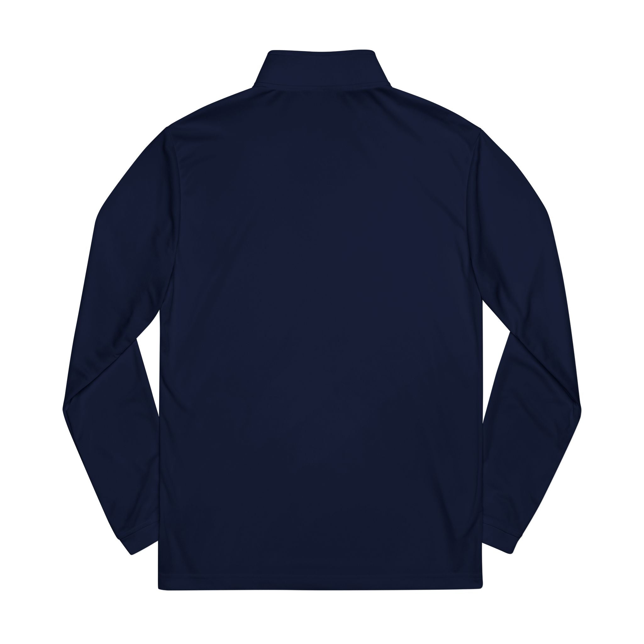 Embroidered Quarter-Zip Pullover — Grey Athletic Adidas Style