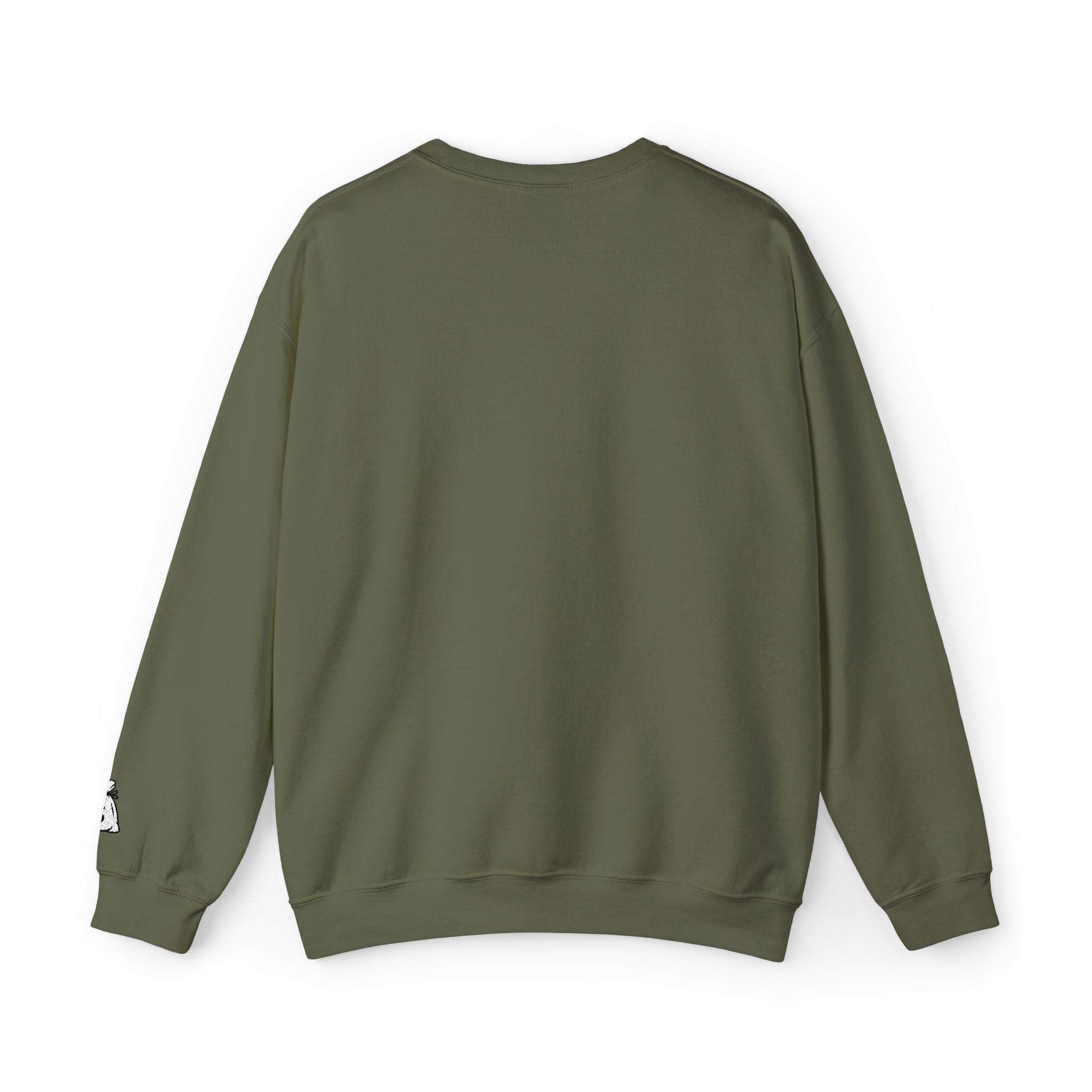 DEALS Crewneck Sweatshirt — Vintage Collegiate Black Pullover