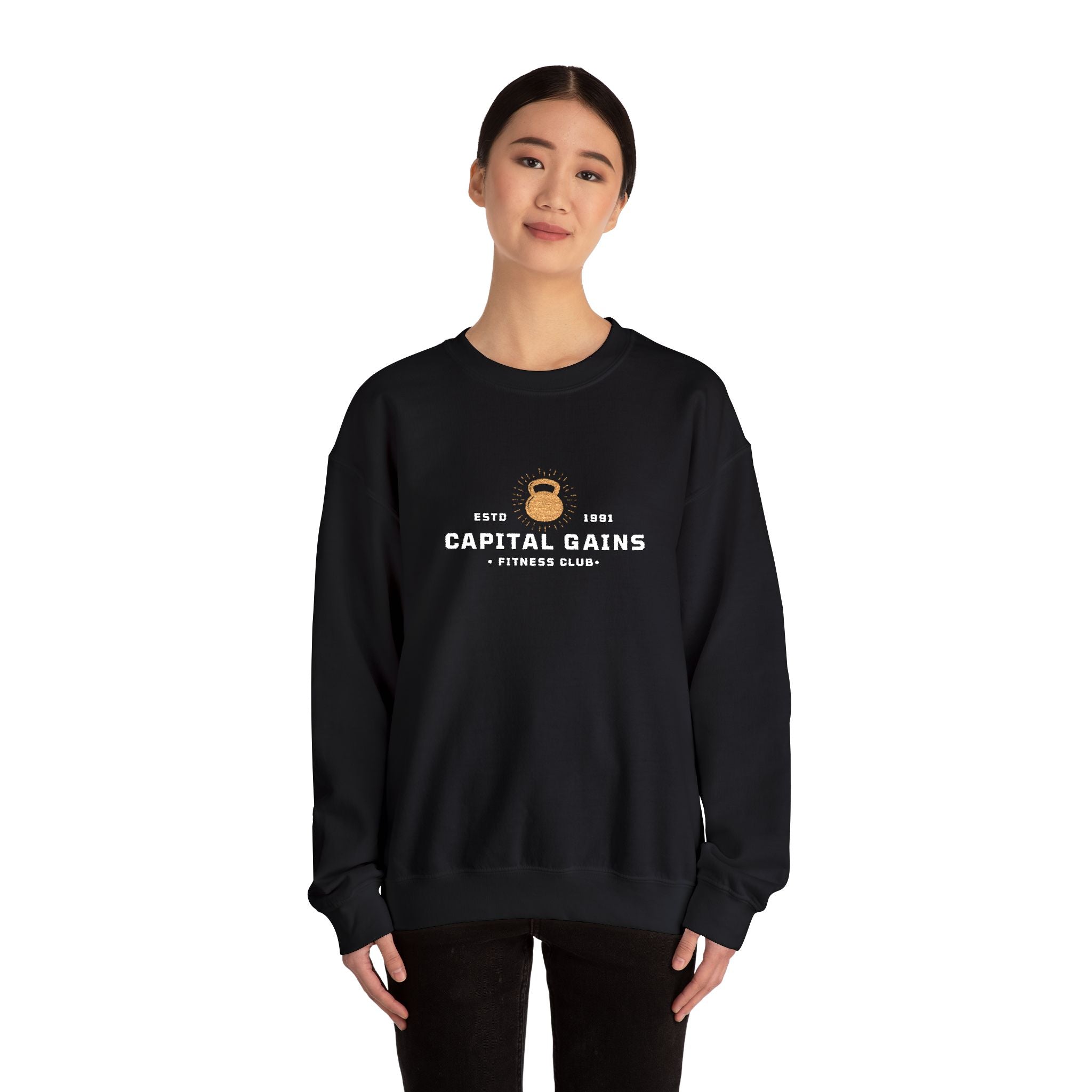 Capital Gains Fitness Club Crewneck Sweatshirt