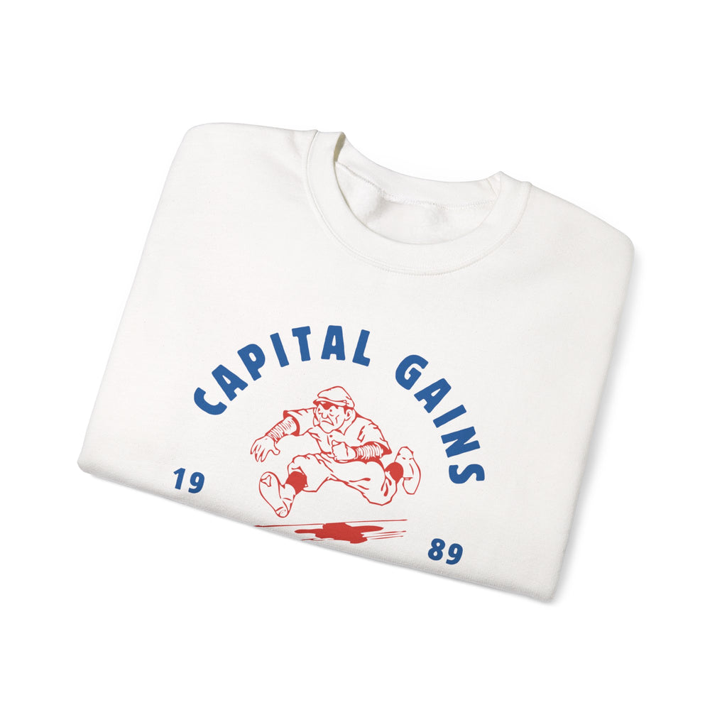 Capital Gains Running Club Sweatshirt — 'For The Long Run' Crewneck