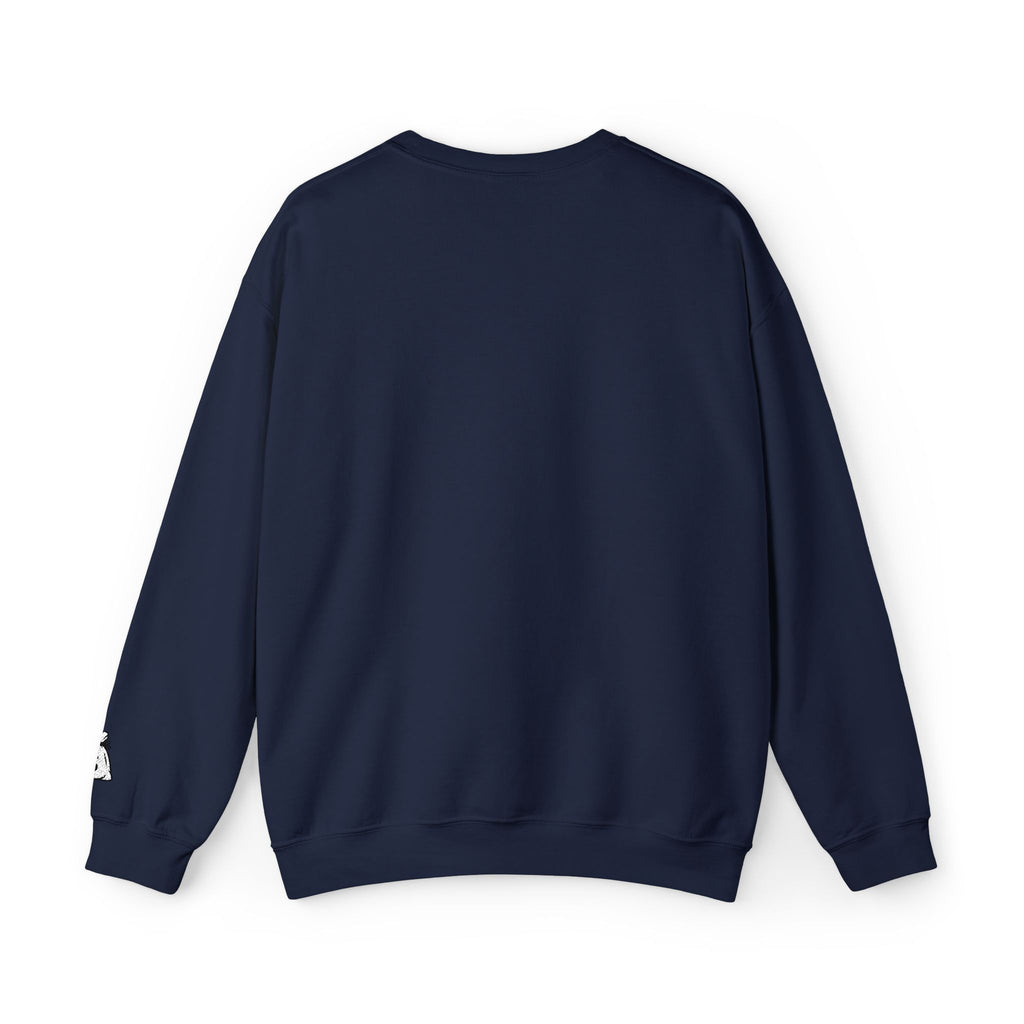 DEALS Crewneck Sweatshirt — Vintage Collegiate Black Pullover