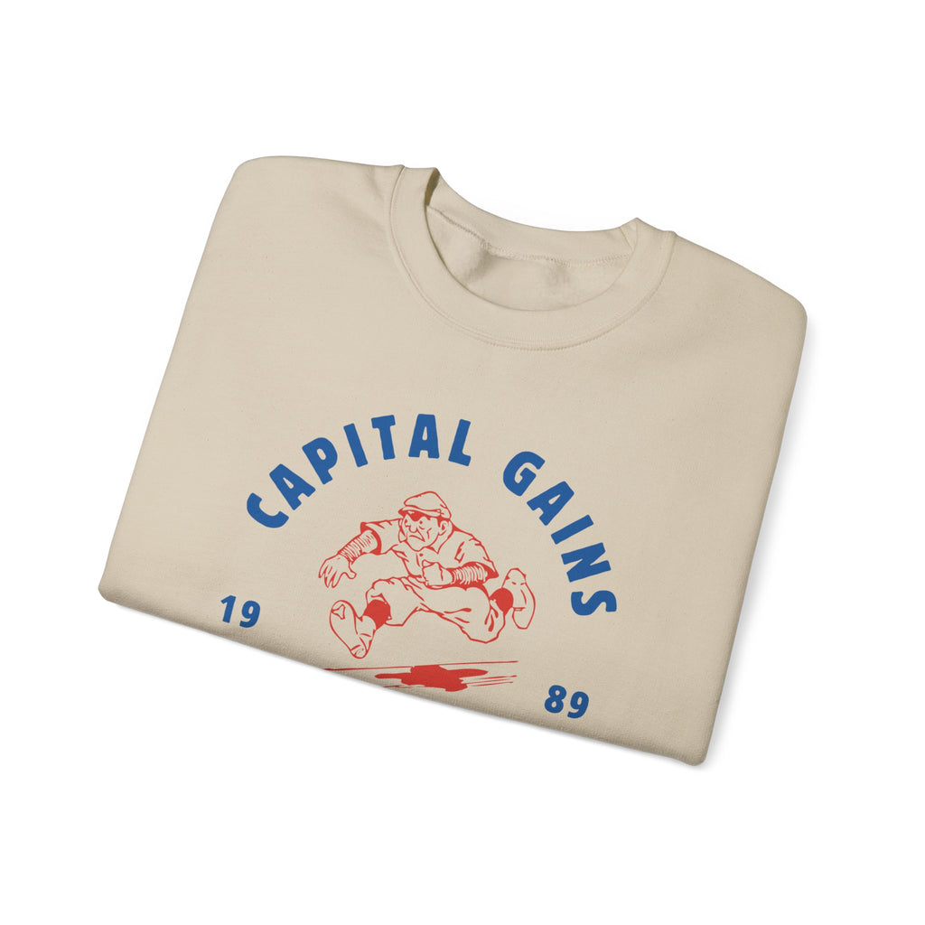 Capital Gains Running Club Sweatshirt — 'For The Long Run' Crewneck