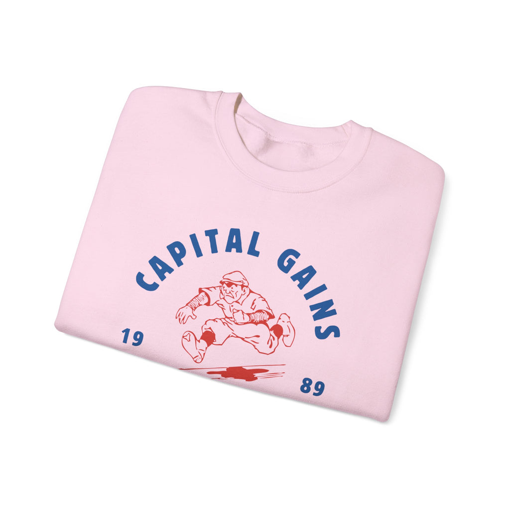 Capital Gains Running Club Sweatshirt — 'For The Long Run' Crewneck